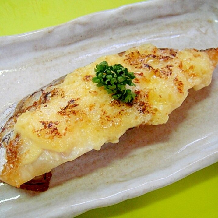 銀ひらすの塩レモンマヨネーズ焼き